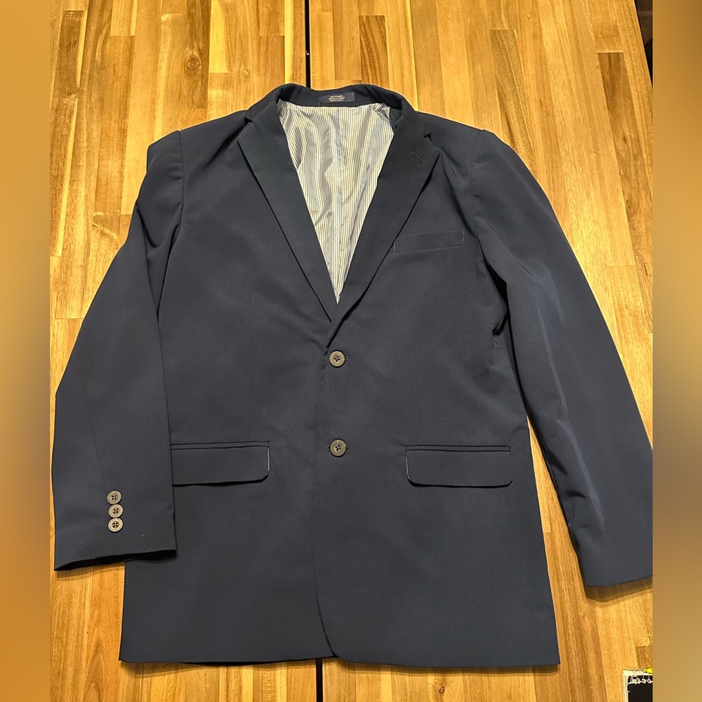 Boys IZOD navy blue sport coat